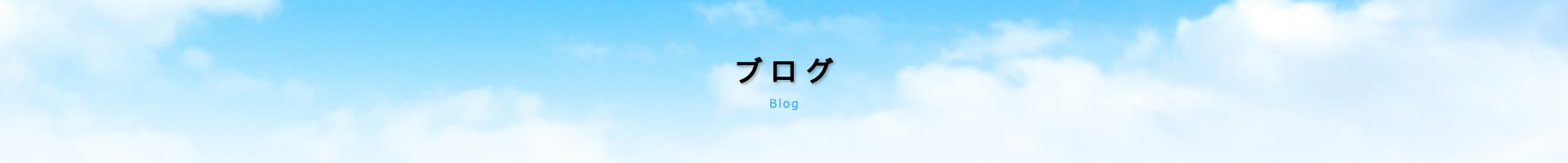 ブログ Blog